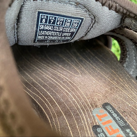 Skechers memory foam men’s strap sandals 8 - Picture 6 of 7